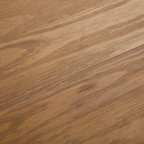Plank+Beam Classic 48 Inch Dining Table, Rectangular, Pecan Wirebrush - Image 6