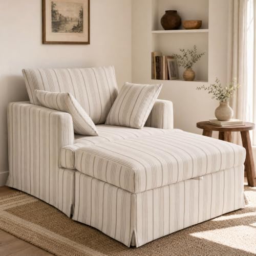 Coastal Oversized Accent Chair - Image 4