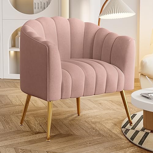 Dewhut Oversized Pumpkin Couch Accent Chair, Modern Comfy Velvet Upholstered by FocusOnQualityFurniture