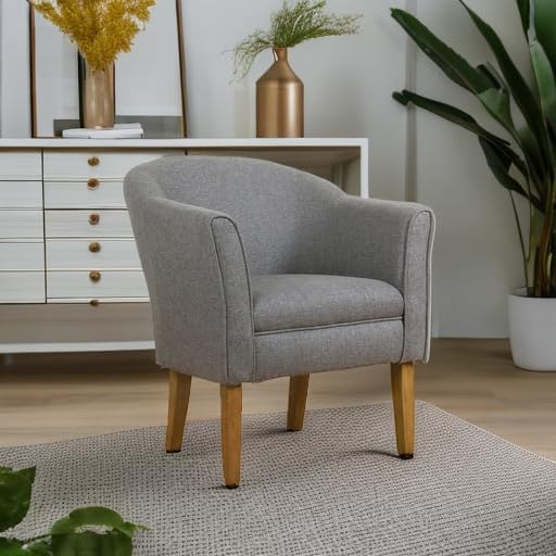 HomePop Barrel Accent Chair - Image 2