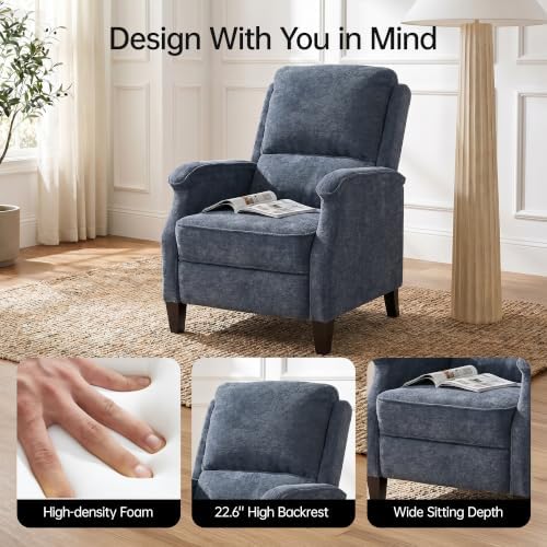 VKNOW Recliner Chair, Fabric Recliner - Image 4