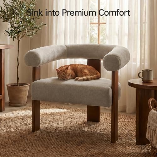 VKNOW Barrel Accent Chairs Set of 2 - Image 7