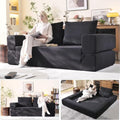 WHGBJA 79'' Convertible Sleeper Sofa Bed, 3-in-1 Foldable Floor Couch by WHGBJA