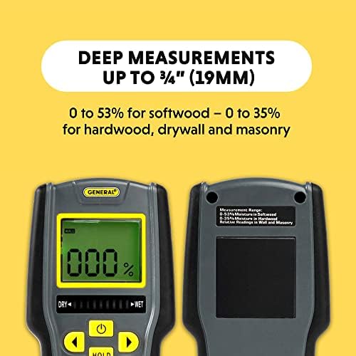 General Tools Digital Moisture Meter MMD7NP - Image 4