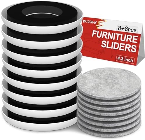 Furniture Sliders for Hardwood Floors by KissCore
