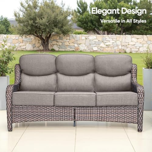 Swivel Patio Chairs sofa Set of 7 - Image 6