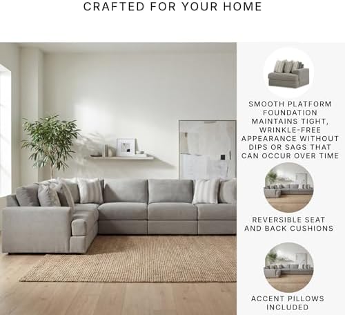 Signature Design by Ashley Avaliyah 6-Piece Modular Sectional - Image 4