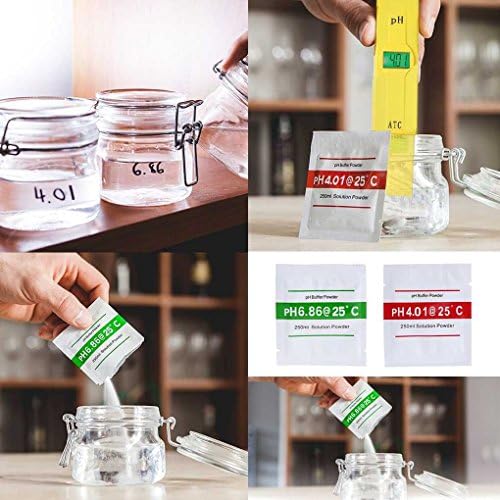 12 Pack pH Meter Buffer Solution Powder 6.86/4.01/9.18 - Image 4