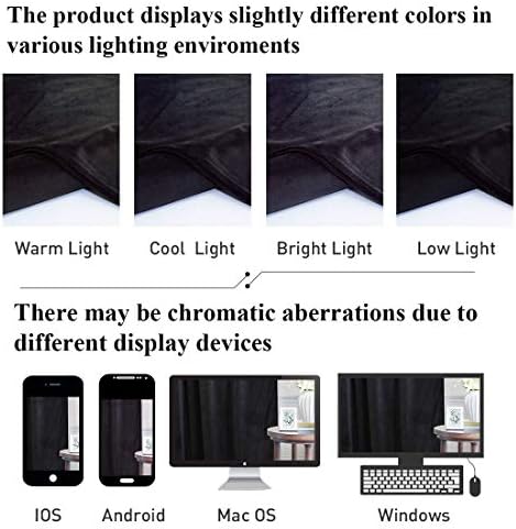 StangH Extra Wide Black Velvet Curtains - Image 6
