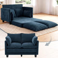 49" Loveseat Convertible Sofa Bed, Futon Sleeper Couch by Unknown
