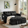 Sleeper Sofa Bed with Adjustable Backrest & Side Pockets by Outdoorchairs