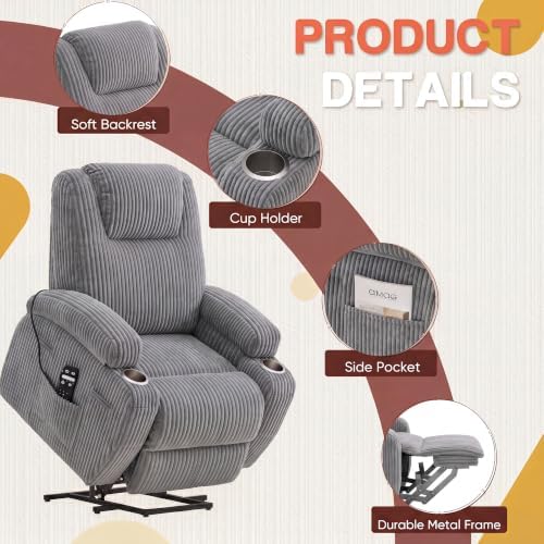 Furmax Power Lift Recliner Chair, Recliner Chair - Image 5