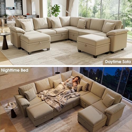 107.8" Oversized Modular Sectional Sofa - Image 3