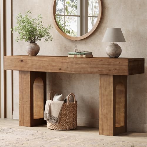 Solid Wood Console Table by TribewoodbyTribesigns