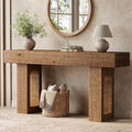 Solid Wood Console Table by TribewoodbyTribesigns