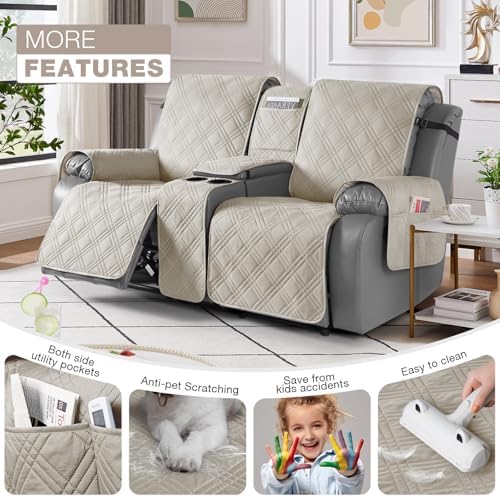 TAOCOCO Waterproof Loveseat Recliner Cover - Image 6