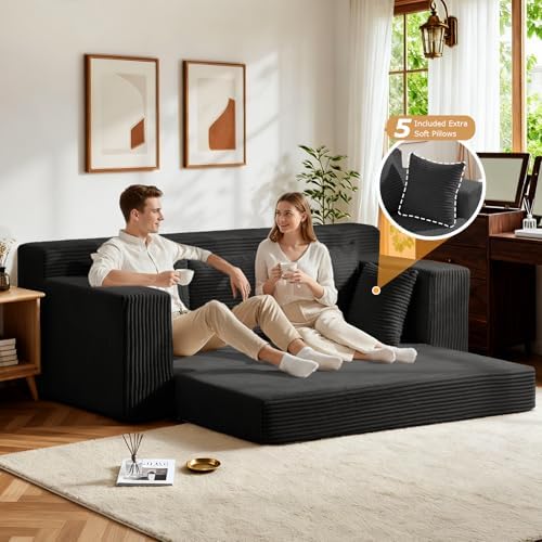 Boneless Couches, 3 Seater Boneless Couch - Image 4