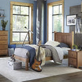Grain Wood Furniture Shaker Solid Wood Panel Platform Bed, Twin Size by GrainWoodFurniture