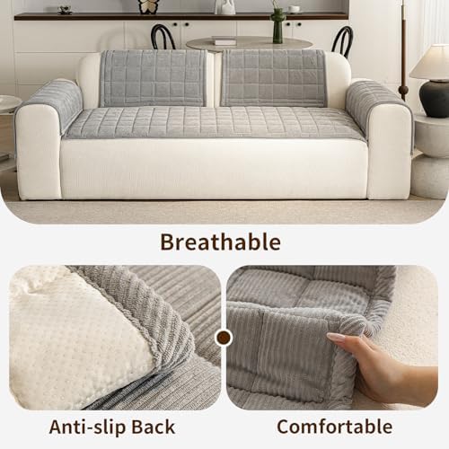 Couch Covers for Dogs, Non Slip Washable Pet Couch Covers for Sofa - Image 4