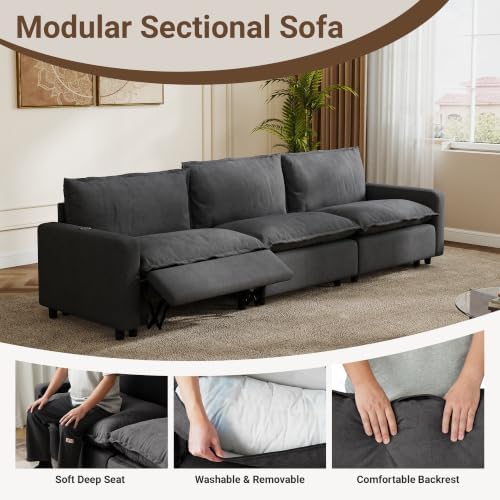116 Inch Modular Sectional Couch - Image 6