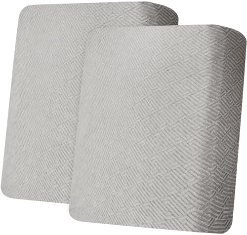 XINEAGE 2 Piece Stretch Couch Cushion Covers Individual Sofa Slipcovers by XINEAGE