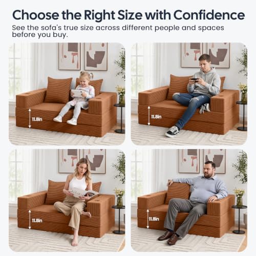 COMAX Boneless Futon Sofa Bed - Image 5