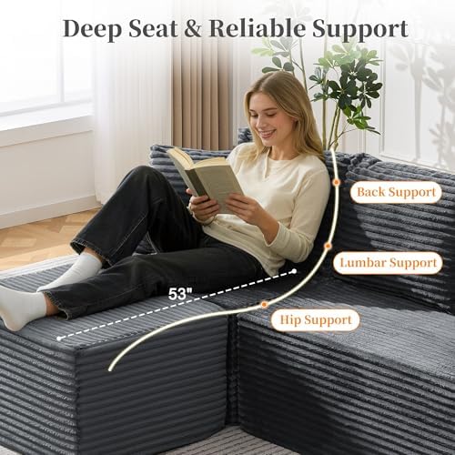 Korser Cloud Modular Sectional Sofa - Image 4