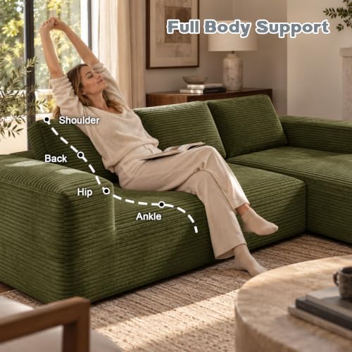 93" L-Shaped Modular Sectional Sofa - Image 6