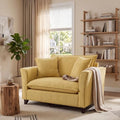 ERYE 46.9" Chenille Upholstered Accent Chair Wide Seat by ERYE