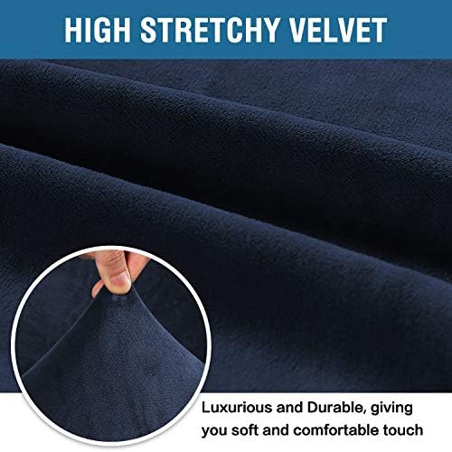 H.VERSAILTEX Stretch Velvet Loveseat Covers - Image 3