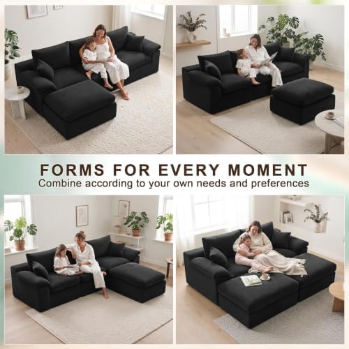 Cloud Sectional Couch, Boneless Couches - Image 4
