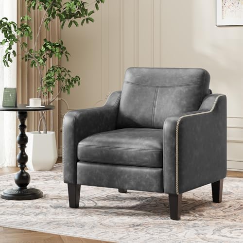 MALOL PU Leather Accent Chair Set of 2 - Image 6