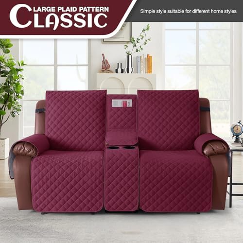 KinCam 100% Waterproof Loveseat Recliner Cover - Image 2