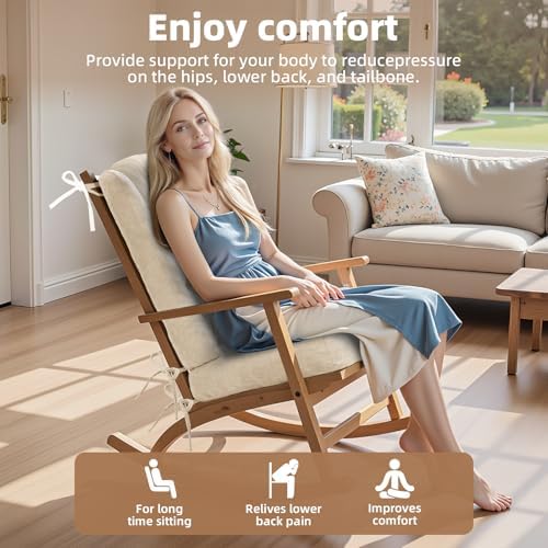 Wingback Rocking Chair Cushion - Image 6