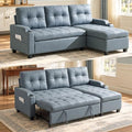 VINGLI L-Shaped Sectional Sleeper Sofa by VINGLI