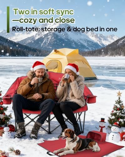 Heated Padded Double Camping Chair - Image 5