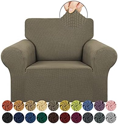 KEKUOU Stretch Chair Sofa Slipcover, Single Couch Cover by KEKUOU