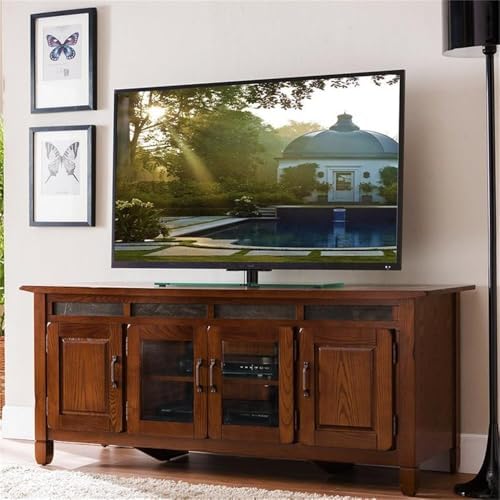 Leick Home TV Stand, Distressed Rustic Autumn - Image 2