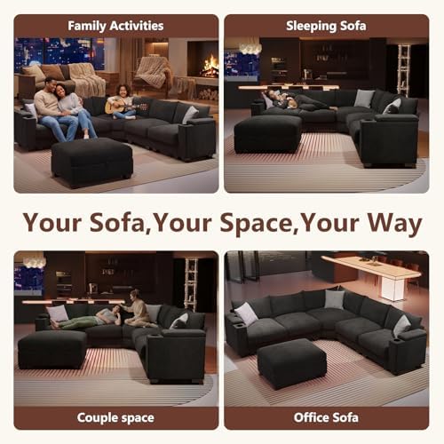107" L Shaped Sectional Couches - Image 6
