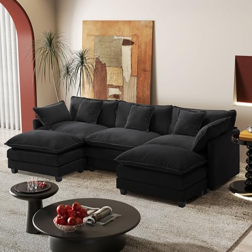 Hanherry Modular Sectional Sofa, Cloud Couch by Hanherry