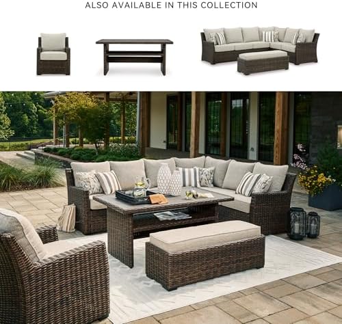 Signature Design by Ashley Brook Ranch Outdoor Dining Table - Image 6