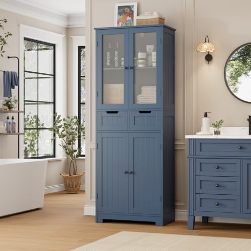 HORSTORS 67" H Bathroom Storage Cabinet by HORSTORS
