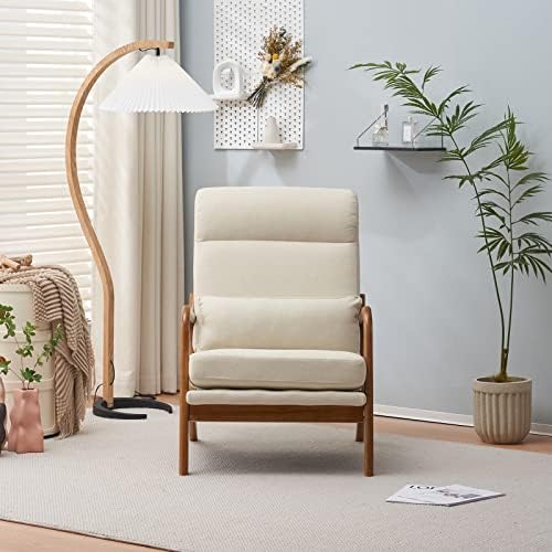 Karl home Accent Chair High Back Mid-Century Modern - Image 3