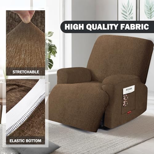 3 Pieces Stretch Recliner Chair Covers - Image 3