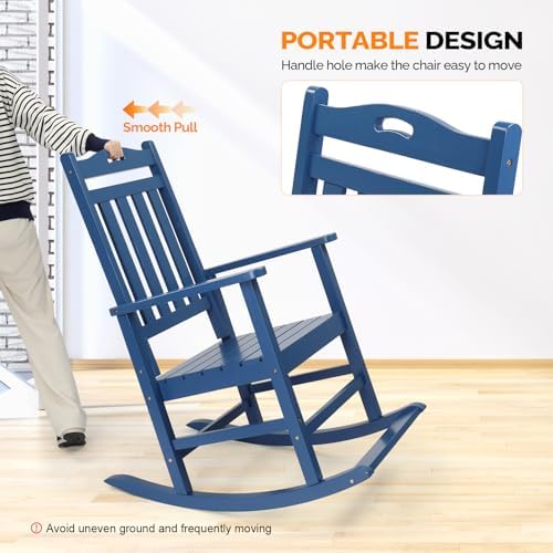 VINGLI Outdoor Rocking Chair - Image 6