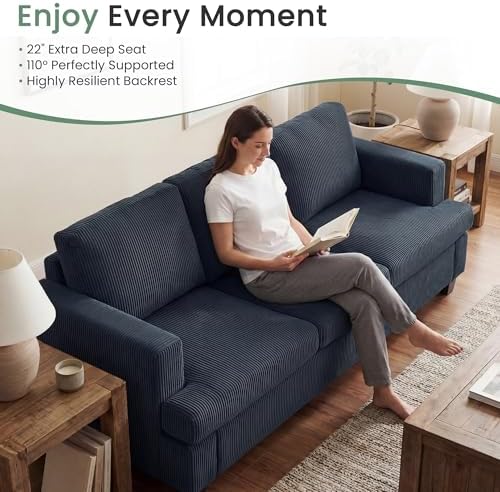YOUDENOVA 2 Piece Set Comfy Sofa Couch, Loveseat Sofa * 2 - Image 3