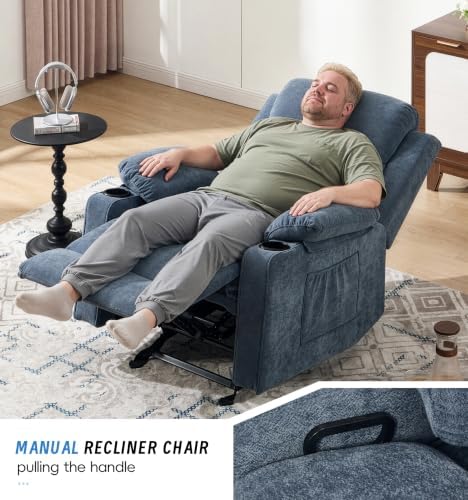 Manual Rocker Recliner Chair for Adults - Image 3