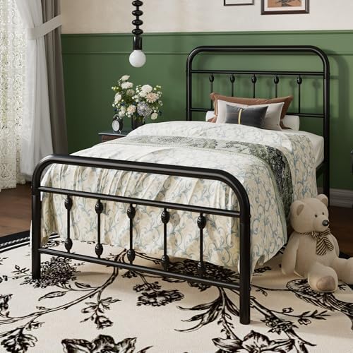 SHA CERLIN Twin Metal Bed Frame - Image 3