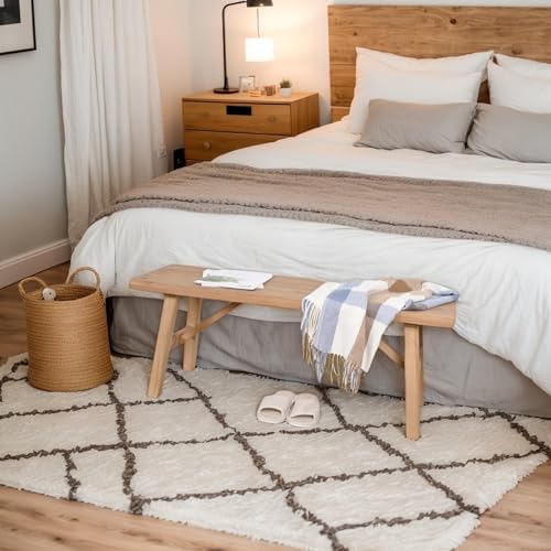 SwallowLiving 43" Solid Wood Entry Bench - Image 6
