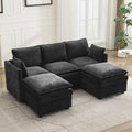 80" Cloud Modular 3 Seater Sofa by Abbrevi